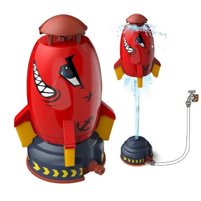 Spray Water Rocket Launcher Toy for Kids 5M Garden Water Rocket Sprinkler Toys Summer Outdoor Party Toys