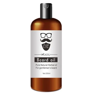 OEM Private Label Pure Natural Herbal Organic Beard Growth Oil Wholesale Beard Grooming for Men