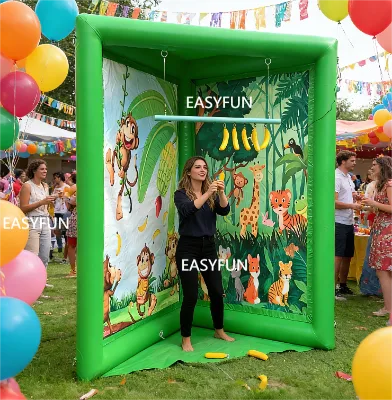 EASYFUN Fabrica Personalizado Fichas Entrenamiento Reaccion Rapida Juego Atrapar Platano Para Entretenimiento Carnaval