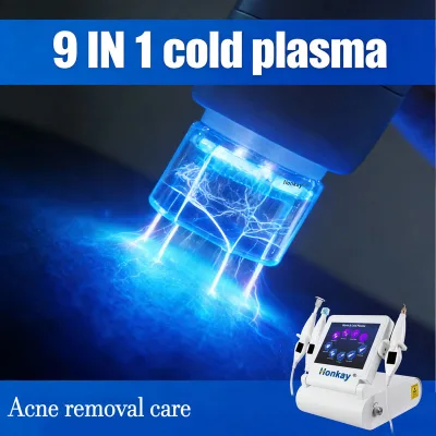 High Quality Advanced 9 in 1 Cold Plasma Pen for Skin Rejuvenation Hair Growth Stimulating and Acne Treatment