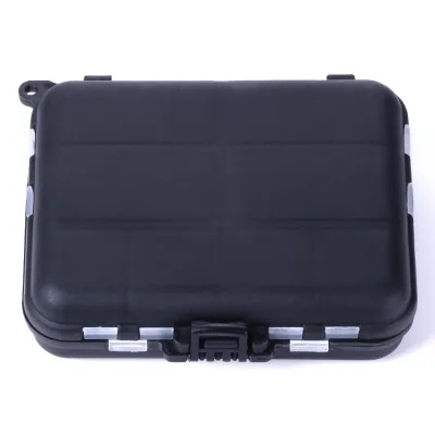 Wholesale Waterproof Multifunctional Mini Plastic Lure Hook Fishing Tackle Boxes Small 12*10*3.5cm Fishing Box
