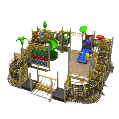 Children Amusement Park Equipment Outdoor Playground Guangzhou Kids Playground