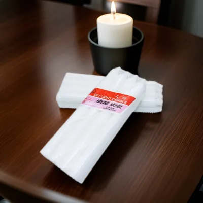 Aoyin Candle Factory Supply Cheap Pure White 20g 45g Nigeria White Candle
