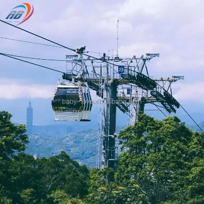 Ropeway Cable Car Cabin Toursim Cable Car 6 Seats for Six Persons