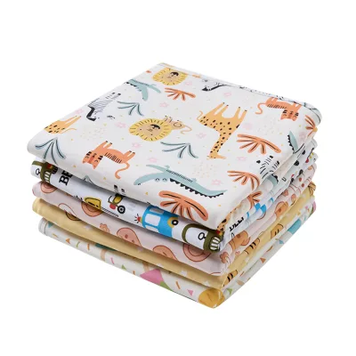 Custom Pattern Organic Bamboo Double Layers Baby Blanket Comfortable Kids Blanket Bamboo Bamboo Blanket Bedding for Babies