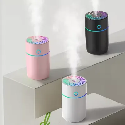 New Arrival USB Portable Mini Car Hmidifier Wholesale Home Ultrasonic Humidifier Diffuser With Colorful Night Lights