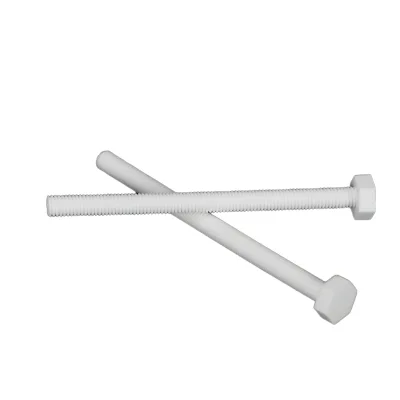 Customized 95%/99% Alumina Ceramic Screws and Al2O3 Ceramic Bolts