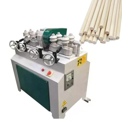 Broom Handle Making Machine Wood Round Rod Stick Making Machine