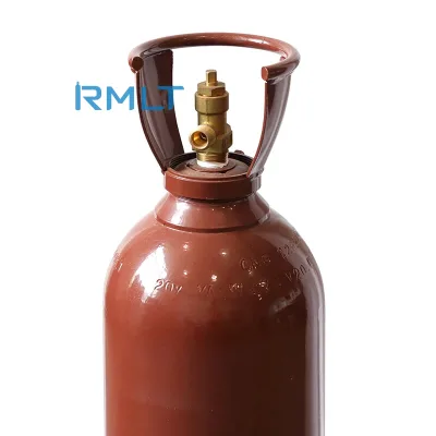 Wholesale 40liter 50liter 200bar Empty Refilling Oxygen Nitrogen Helium CO2 Hydrogen Steel Gas Tank Cylinder Certified by Tped