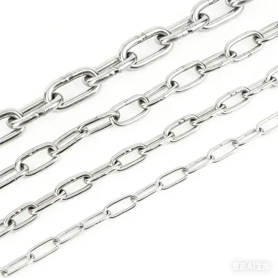 OEM Factory Studless Anchor Chain Marine Grade 316 Stainless Boat Mooring Chain With Connecting Shackle for Ship Use