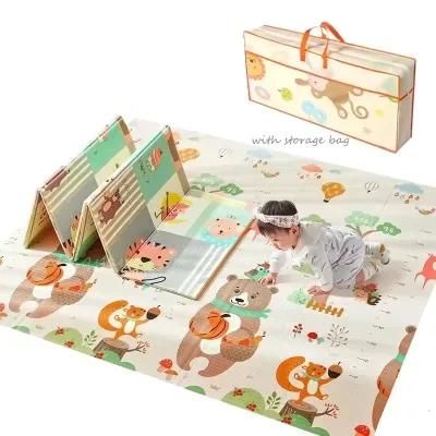 Manufacturers Wholesale Baby Crawling Mat Thickened Foam XPE Folding Baby Play Mat Children's Crawling Mat