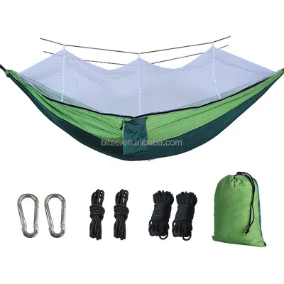 Outdoor Hammock with Mosquito Net for Two Travel Camping Hammocks Hanging Chairs