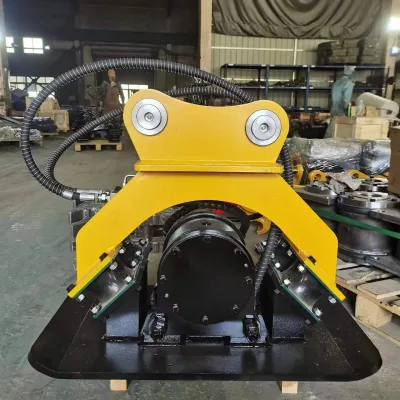 Portable Hydraulic Plate Compactor 70L/Min Flow Rate for Landscaping & Pavement Repair