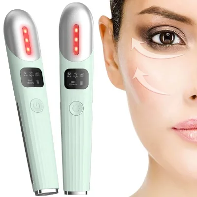 Mini Therapeutic Micro-current Eye Wrinkle Remover Anti-Aging Dark Circles Eye Massager Wand