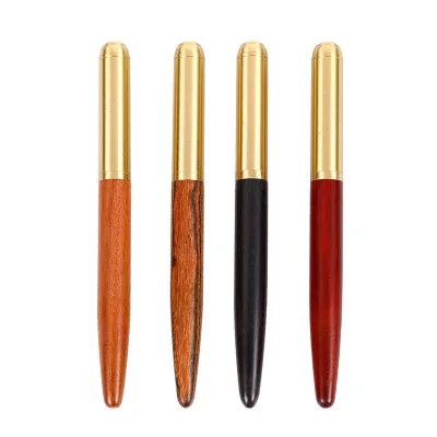 Rosewood Signature Pen Set Wooden Treasure Pen Natural Wood Grain Pen Batch Free Engraving