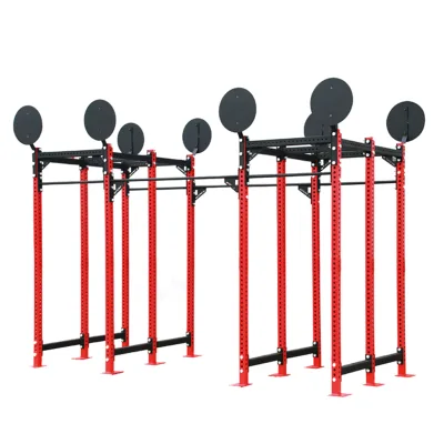 Gym Integrated Training Rack Cross-Fit Power Racks Fitness Exercise Rigs