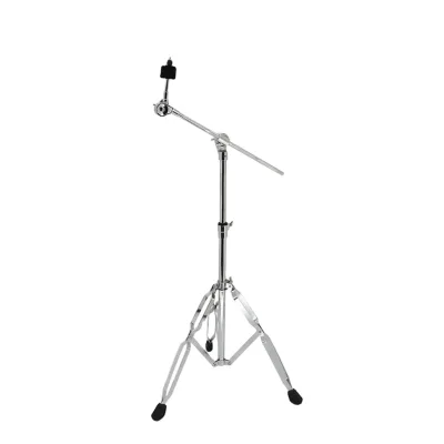 Cymbal Stand Straight & Boom Cymbal Stand Double Braced Legs Height & Angle Adjustable Drum-kit Cymbal Support Rack Heavy Duty