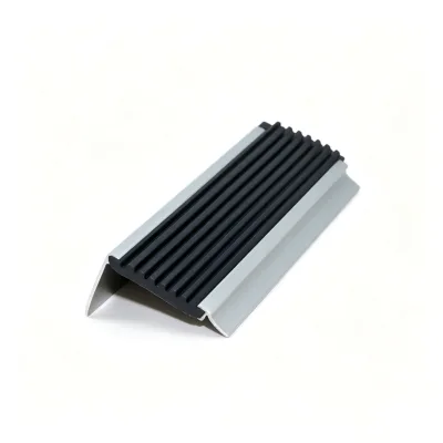 Modern Design Carborundum Insert Aluminum Alloy Non-Slip Safety Edge Protector Stair Nosing for Concrete Steps