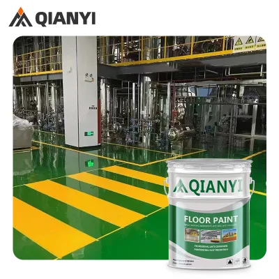 Easy Application Spray Roller Brush Strong Impact Resistance Good Adhesion Liquid Appearance Epoxy Floor Paint