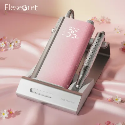 New Arrival Professional Electric Nail Drill 35000rpm Nail Sander Rechargeable Brushless Nail Polisher for Salon