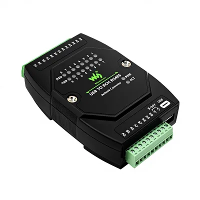 AIsmartlink Waveshare Industrial Grade USB to RS485 Multi-System Compatible Isolated Converter