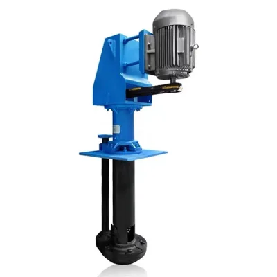 Vertical Hanging Arm Mud Pool Submersible Stone Crusher Pump High Pressure Anti-Corrosion Wear-Resistant High Chromium Alloy for