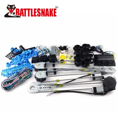 Auto Electric Universal Car Power Window Universal Kit 2 Door Car Power Window Conversion Kit Roll up