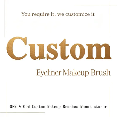 EMF OEM & ODM Customized Makeup Brush Manufacturer Eyebrow Liner Brushes Support Customization of logo Material Color and Size