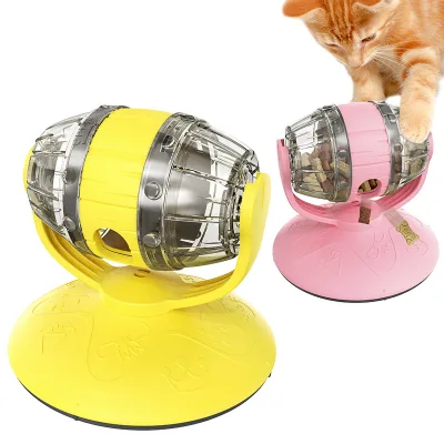 Slow feeder and food puzzle cat toy