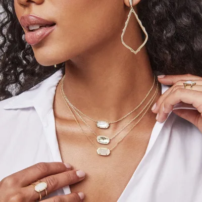 2024 Fashion Jewelry Waterproof Non Tarnish Birthstone Charm Necklace 12 Birthstone Crystal Pendant Necklace for Women