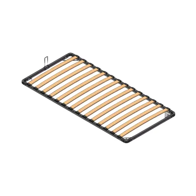 Single Bed Frame Metal Bed Customized Color and Size