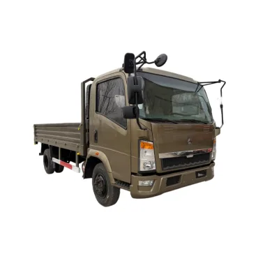 Refurbished Yunnei 115HP Engine Second Hand HOWO Light Dump Truck Cargo Dumper 4x2 for Sale