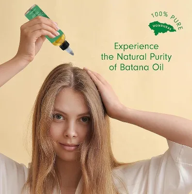 Custom Premium Raw Hair Essential Bantana Oil Promote Thicker Batana Oil for Hair Growth
