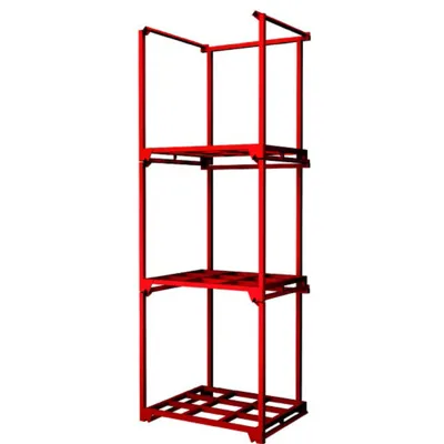 Fast Shipping Galvanized Stacking Frame Steel Powder Coated Stacking Rack