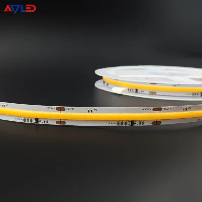 Dot Free Cob Led Light Strip 24v Adjustable White Flexible Cct Cob Led Strip