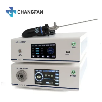 1080P Full HD Medical Endoscope Camera Equipment High Brightness Cold LED Medical Light Source Compatible Storz Olympus Lens