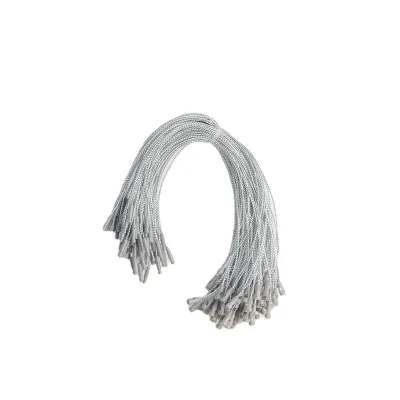 Price Hang Tags Black High Quality Vintage Fashion Shoes White OEM Lock Strings Hangtag String