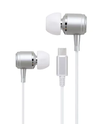 Original Type C Connector in Ear Earbuds Digital Phone Line Control Music Earphones With Mic