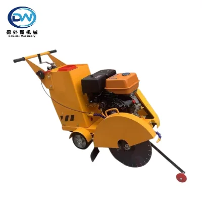 Petrol Concrete Cutter Walk Behind 9HP 400mm Blade with Water Tank for Asphalt Cutting