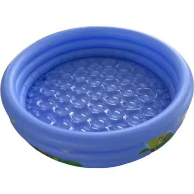 Waterhan Factory Custom PVC Summer Courtyard Children Play Water Inflatable Bubble Bottom Pool Eco-Friendly Lazy River 4.5m X