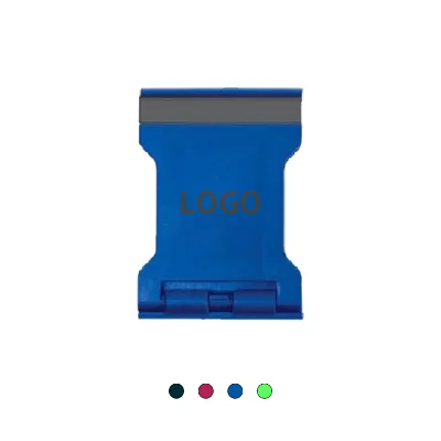 Portable Folding Plastic Phone Holder on Desk Rectangular Plastic Mobile Phone Stand