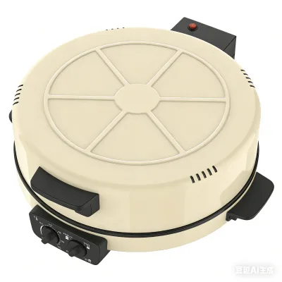 Non-stick Easy Clean Adjust Temperature Arabic Bread Maker Pizza Maker Electric Crepes Cooker up and Down Heating in Seperate