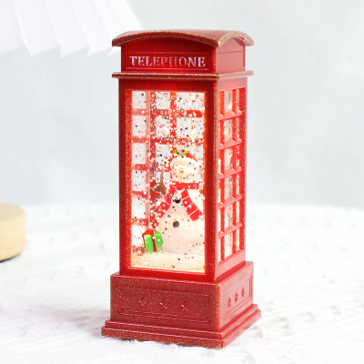 Christmas Lighting Wind Lights Crystal Lights Santa Claus Christmas Party Decorations Happy Christmas Festival Gift Martin Lamp