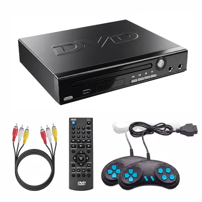 High Quality HD Region Free Metal Construction Home for Player with Microphone Port Remote Control for Children's Entertainment