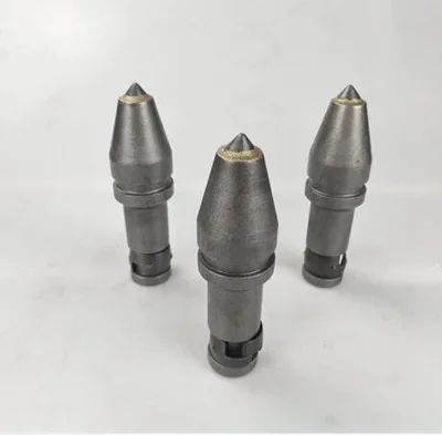 Rock Teeth Wear Part for Rock Wheel Trencher Round Shank Cutter Trenching Pick Brazed Mining Picks Tunneling Tools
