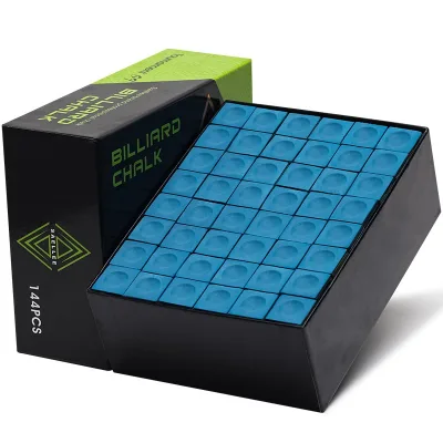 Saili S9 Large Box Chalk Powder 144 Pieces Oil-based & Dry-based for Billiard Cue Wiping