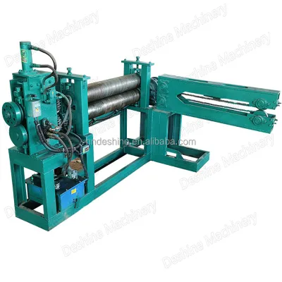 Hydraulic Electric Scrap Cover Barrel Body Rolling Cutting Machine Waste Iron Drum Cutter