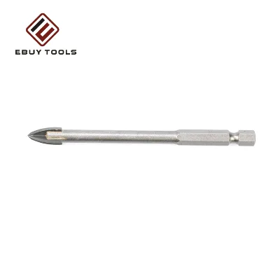 Spear Tip Cross Tip Glass Drill Bit Set for Cutting Ceramic Porcelain Tile
