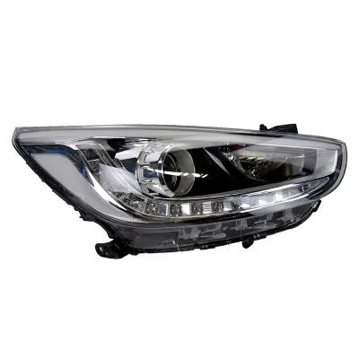 LED Head Lamp for Hyundai Accent/Solaris 2014-2017 Car Accessories 92401-4L500 92402-4L500 Russian Version Headlight