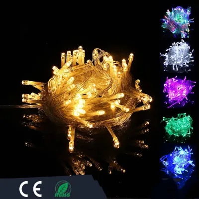 LED String Light 10M 20M 30M 50M 100M Waterproof Christmas Lights Indoor Outdoor for Xmas Wedding Party Decorations